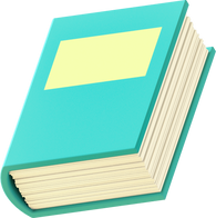 3D Floating Element Book