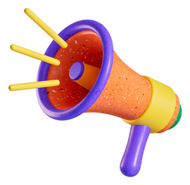 3D Loudspeaker Megaphone